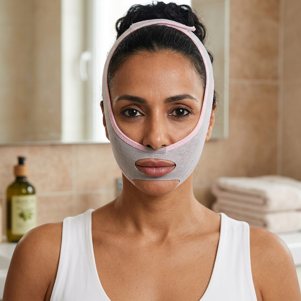 Masque bandeau facial liftant
