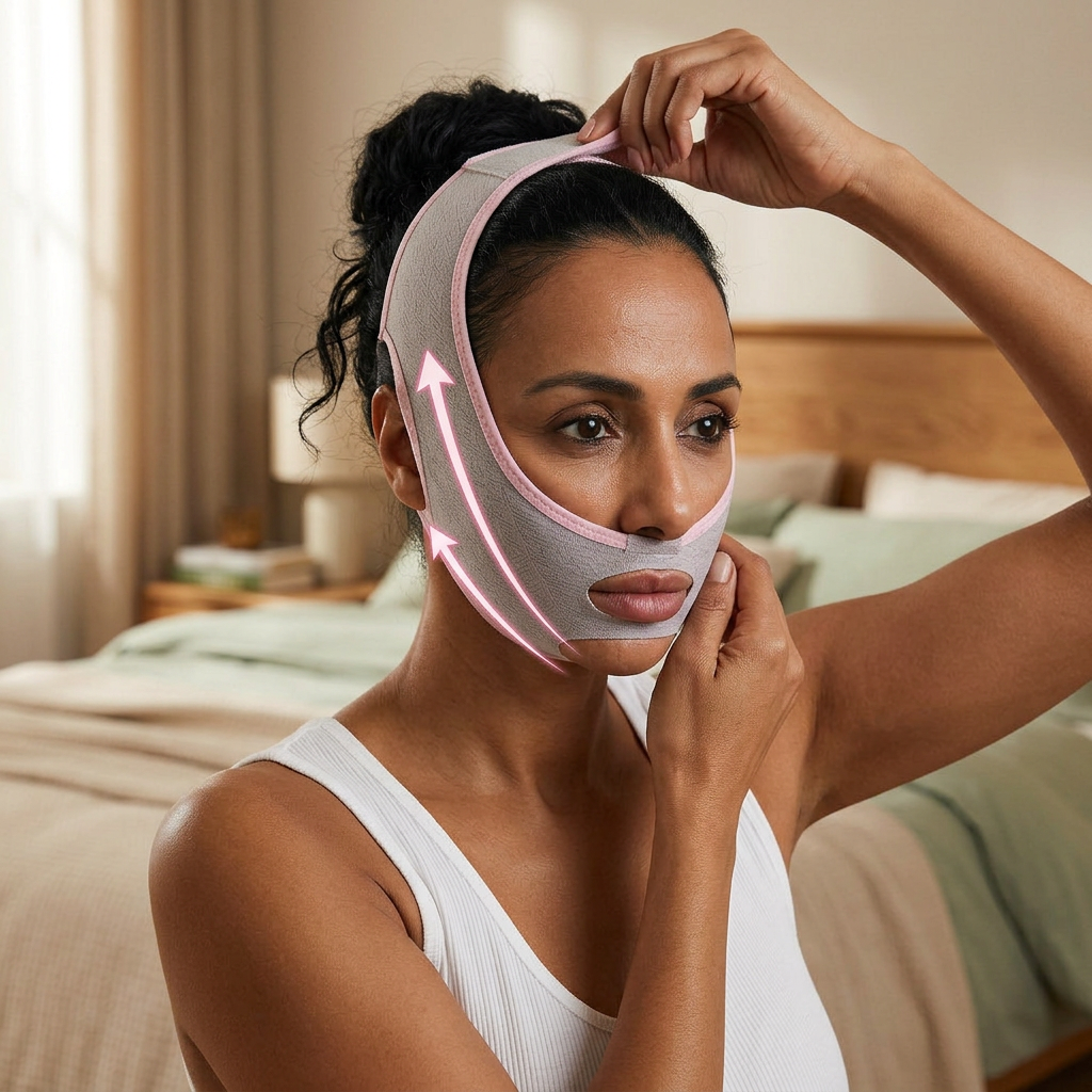 Masque bandeau facial liftant