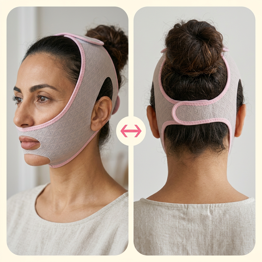 Masque bandeau facial liftant